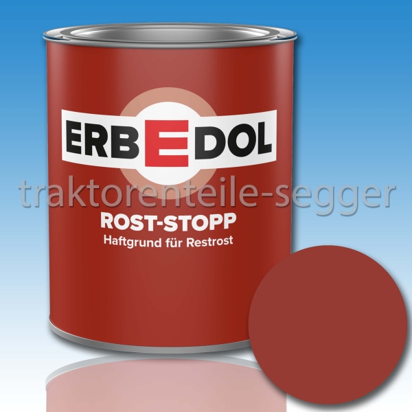 750 ml Erbedol Rost-Stopp Grundierung rotbraun